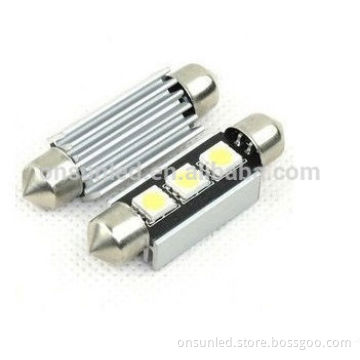 Wholesale Car led festoon light c5w 3 led smd 3smd 5050 36MM 39MM CANBUS OBC Error Free Led Canbus